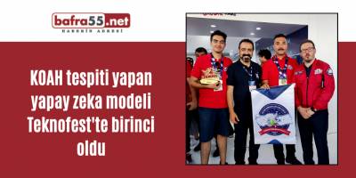 KOAH tespiti yapan yapay zeka modeli Teknofest'te birinci oldu