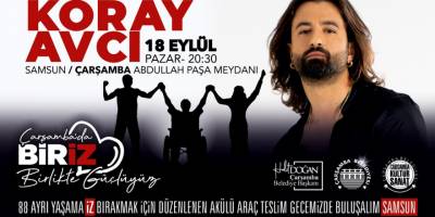 Akülü engelli araçları Çarşamba için yola çıktı