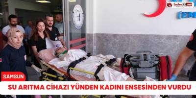 Su arıtma cihazı anlaşmazlığı tartışmasında genç kadını ensesinden vurdu