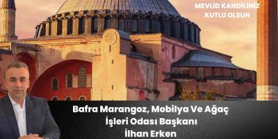 Başkan Erken'nin Mevlid Kandil Mesajı