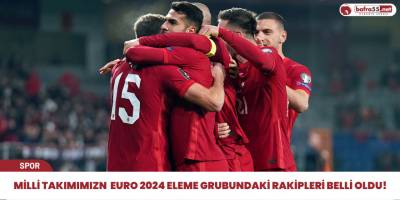 Milli Takımımızn  EURO 2024 eleme grubundaki rakipleri belli oldu!