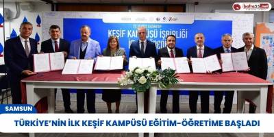 Türkiye’nin ilk Keşif Kampüsü eğitim-öğretime başladı