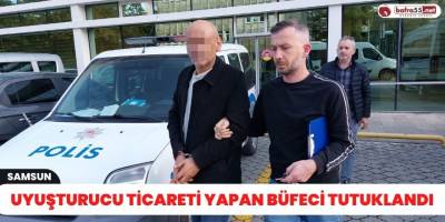 Uyuşturucu ticareti yapan büfeci tutuklandı