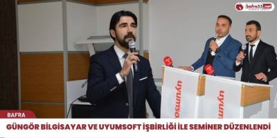 Bafra’da Serbest Muhasebeci ve Mali Müşavirlere E-Dönüşüm Semineri