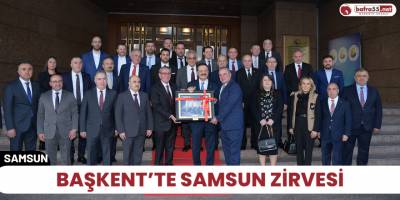 Başkent’te Samsun zirvesi
