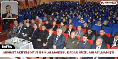 Mehmet Akif Ersoy ve İstiklal Marşı Bu kadar  Güzel Anlatılmamıştı