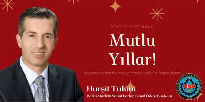 Hurşit Tulum'un Yeni Yıl Mesajı