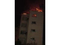 Çatı Yangını Korkuttu