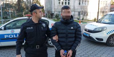 Samsun'da sahte plakalı aracı ikiz plaka uyarısı yakalattı