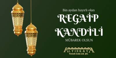 Altınkaya Yemek Regaip Kandili Mesajı