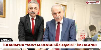 İlkadım’da “Sosyal Denge Sözleşmesi” İmzalandı