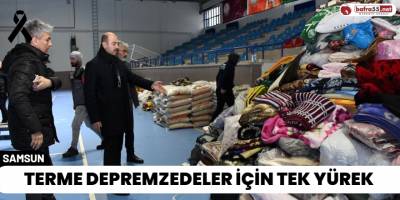 Terme Depremzedeler İçin Tek Yürek