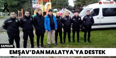 EMŞAV’dan Malatya'ya Destek