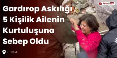 Gardırop Askılığı 5 Kişilik Ailenin Kurtuluşuna Sebep Oldu