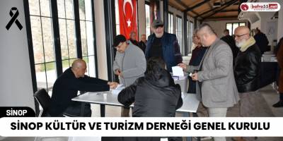 Sinop Kültür ve Turizm Derneği Genel Kurulu
