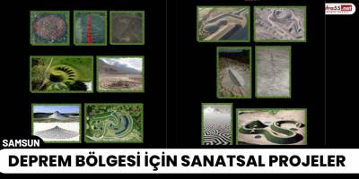 Deprem Bölgesi İçin Sanatsal Projeler