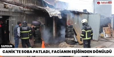 Canik'te Soba Patladı, Facianın Eşiğinden Dönüldü