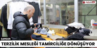 Terzilik Mesleği Tamirciliğe Dönüşüyor