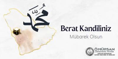 Ömürsan Endüstriyel Mutfak Berat Kandili Mesajı