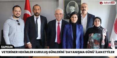 Veteriner Hekimler Kuruluş Günlerini 'Dayanışma Günü' İlan Ettiler