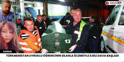 Türkmenistan uyruklu öğrencinin silahla ölümüyle ilgili dava başladı