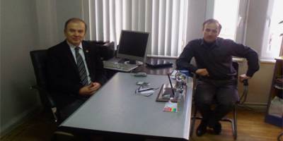 Cemalettin Şimşek Barış Fm'i Ziyaret Etti