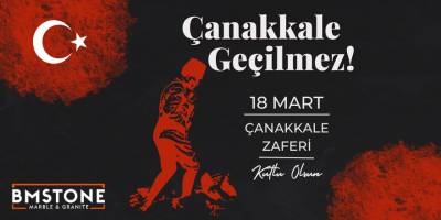 Bafra Mermer Sanayiden 18 Mart Çanakkale Zaferi Mesajı