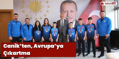 Canik’ten, Avrupa’ya Çıkartma