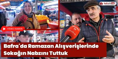 Ramazan Alışverişlerinde Sokağın Nabzını Tuttuk
