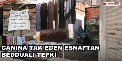 Canına Tak Eden Esnaftan Beddualı Tepki