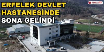 Erfelek Devlet Hastanesinde Sona Gelindi