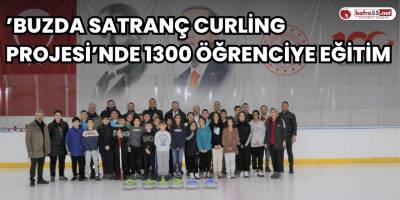 ’Buzda Satranç Curling Projesi’nde 1300 öğrenciye eğitim