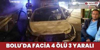 Bolu'da Facia 4 Ölü 3 Yaralı
