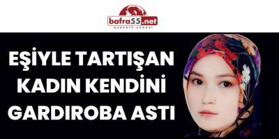 Eşiyle Tartışan Kadın Kendini Gardıroba Astı
