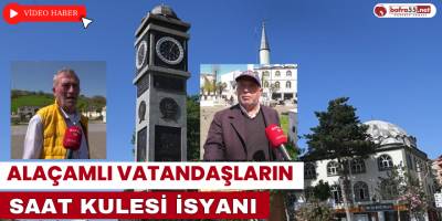 Alaçamlı Vatandaşların Saat Kulesi İsyanı