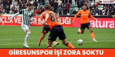 Giresunspor İşi Zora Soktu