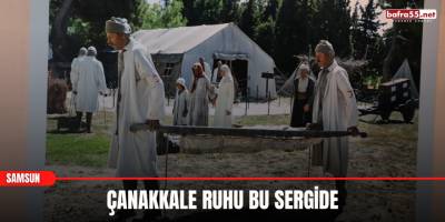 Çanakkale ruhu bu sergide