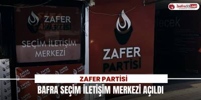 Bafra Seçim İletişim Merkezi Açıldı