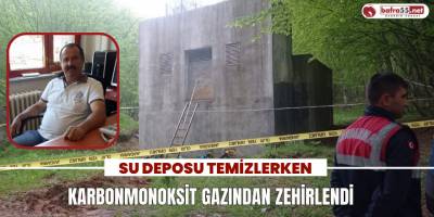 Su Deposu Temizlerken Karbonmonoksit Gazından Zehirlendi