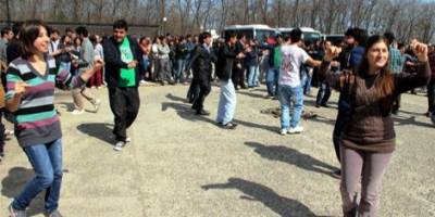 OMÜ’LÜ ÖĞRENCİLER NEVRUZ’U KUTLADI