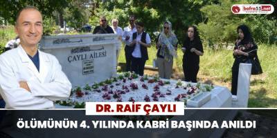 Dr. Raif Çaylı Ölümünün 4. Yılında Kabri Başında Anıldı