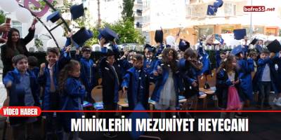 Miniklerin İlk Mezuniyet Heyecanı