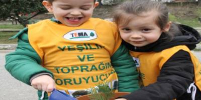 MİNİK ELLER FİDAN DİKTİ