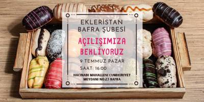 Ekleristan Bafra Şubesi Açılışına Davetlisiniz