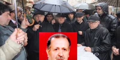 HAŞİM LEKESİZ’E DUALARLA, GÖZYAŞLARI İLE SON VEDA