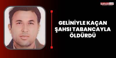 Geliniyle kaçan şahsı tabancayla öldürdü