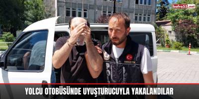 Yolcu otobüsünde uyuşturucuyla yakalandılar