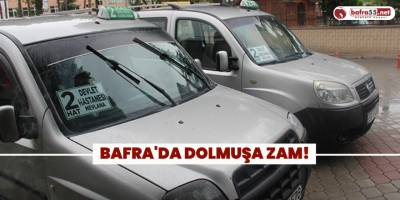 Bafra’da Dolmuşa Zam!