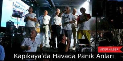 Bafra'da Kapıkayafest'te Panik Anları