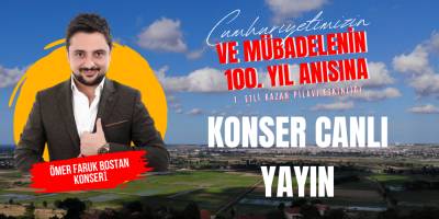 1. Etli Kazan Pilavı Etkinliği Ömer Faruk Bostan Konseri